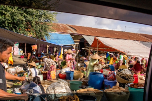 Market on Lombok